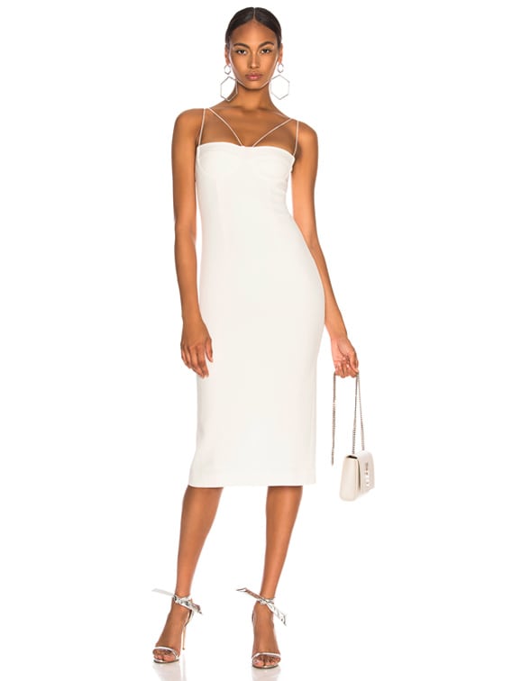 dion lee white dress