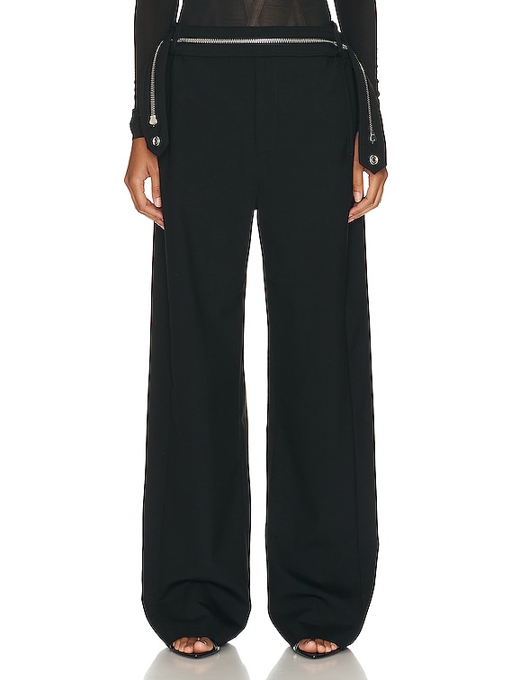 Dion Lee Zip Access Trouser in Black | FWRD
