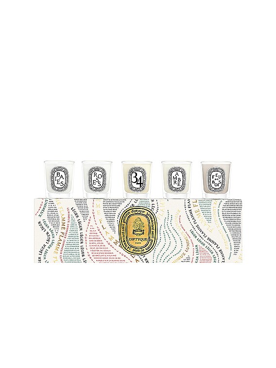 Diptyque Miniature Candle Set Of 5 | FWRD