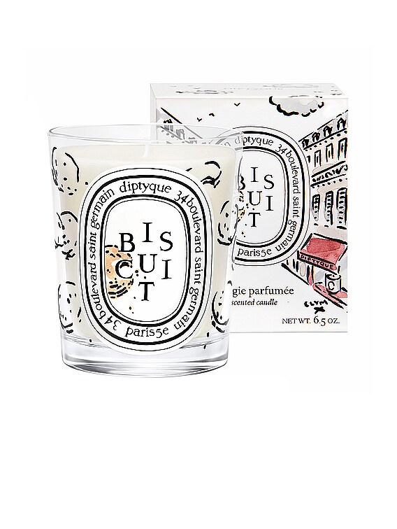 【限定】DIPTYQUE 2021年ホリデーBiscuit （ビスキュイ） Diptyque Biscuit Cookie Candle | FWRD