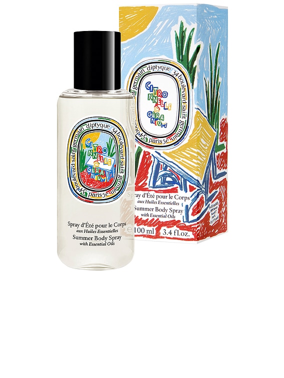 diptyque Citronnelle ボディスプレー.トワレゼスペリード Diptyque Citronnelle & Geranium Body Spray | FWRD