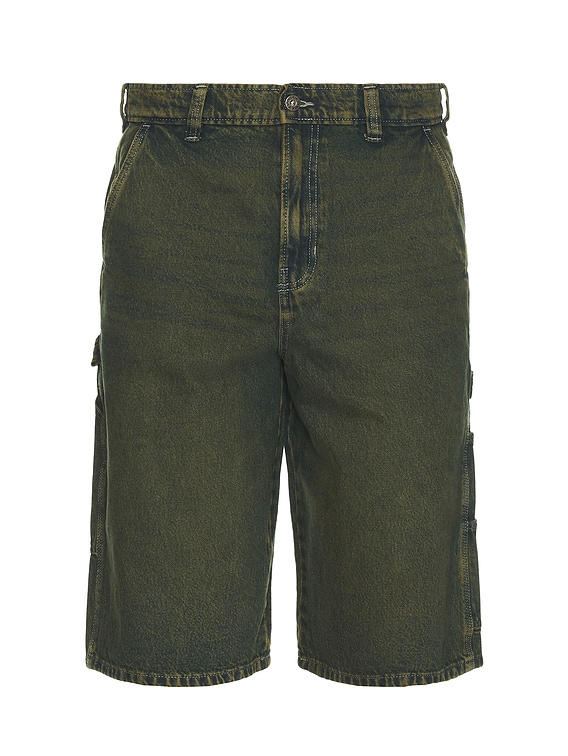 14" Loose Denim Painter Short