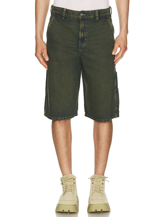 14" Loose Denim Painter Short