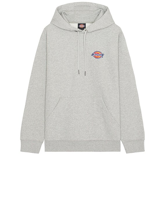 Dickies Chest Hit Logo Hoodie in Heather Gray