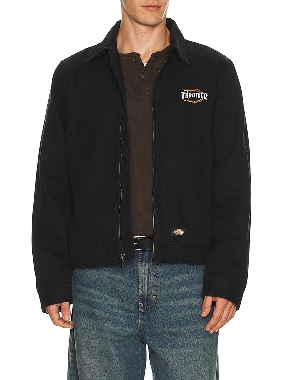Dickies x Thrasher Jacket in Black | FWRD
