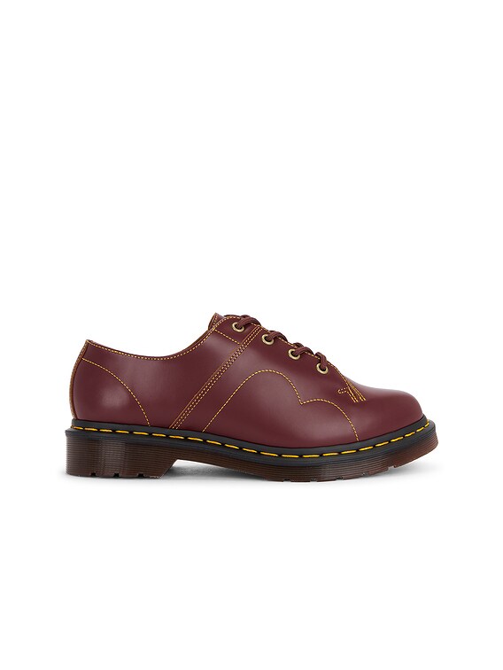 Dr. Martens Church Lo Oxford Shoes in Oxblood | FWRD
