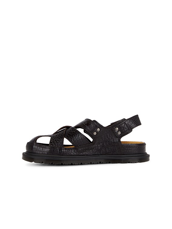 Dr. Martens San Archive Fisherman Sandals in Dark Brown | FWRD
