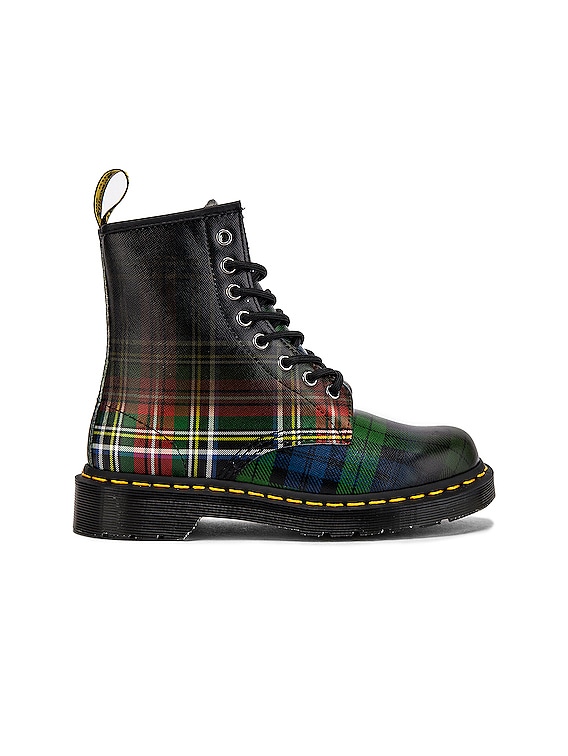 Dr martens tartan boots hotsell