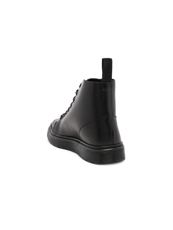 talib 8 eye leather boots