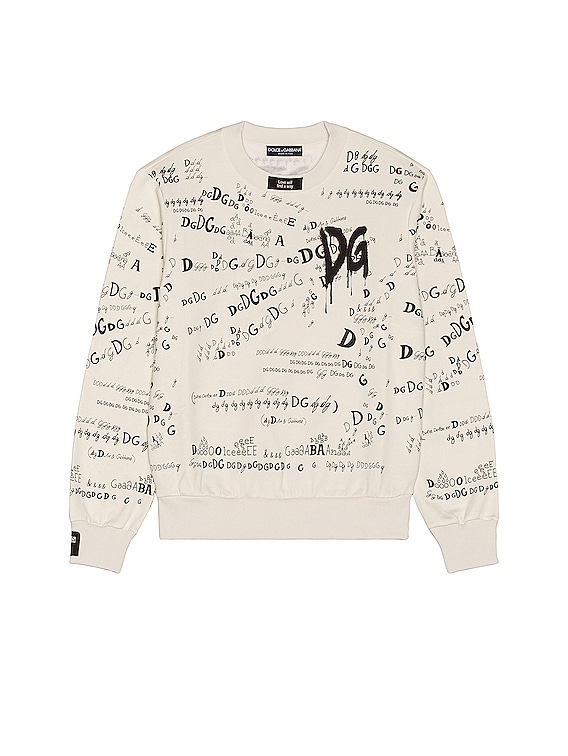 Dolce Gabbana Sweatshirt in Carpe Diem Grey FWRD
