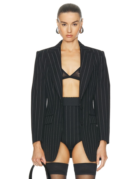 アウターその他 DOLCE & GABBANA Woman Blazer Striped F29YLTFRBDK S8051 Dolce & Gabbana Outlet: Blazer woman - Striped | Dolce