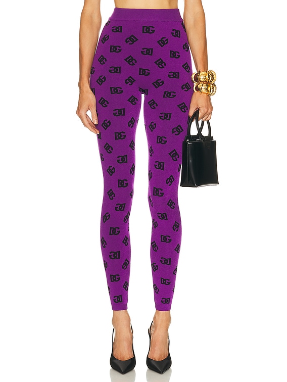 Dolce & Gabbana レギンス - Violet & Nero | FWRD