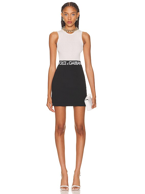 Dolce & Gabbana Mini Skirt in Black | FWRD