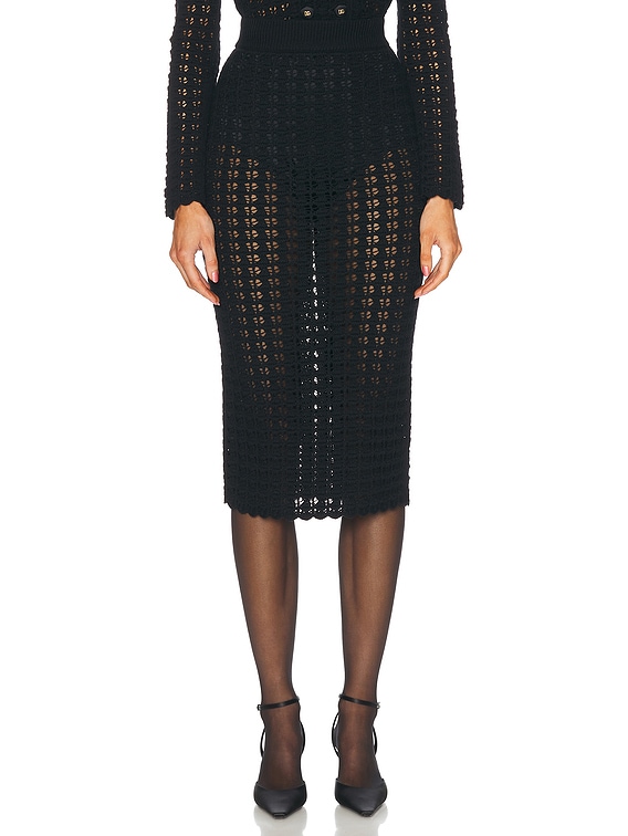 スカート DOLCE & GABBANA SKIRTS NERO Dolce & Gabbana スカート - Nero | FWRD