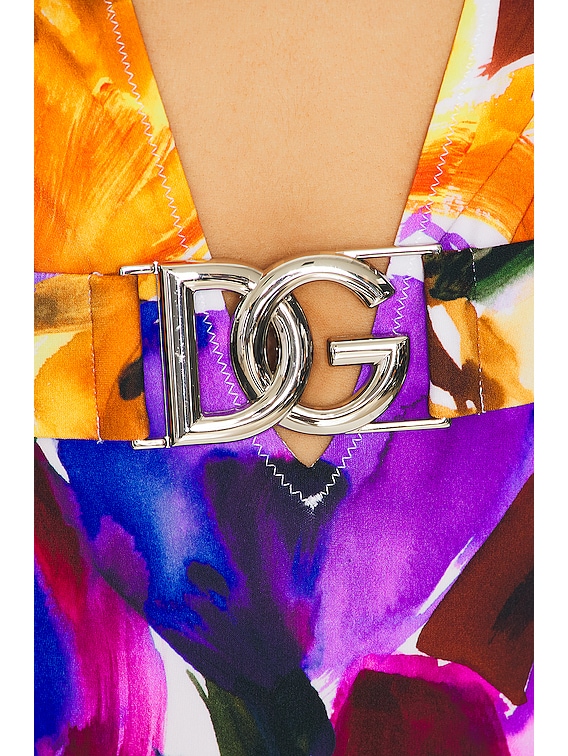 Dolce & Gabbana One Piece Swimsuit in Fiori | FWRD