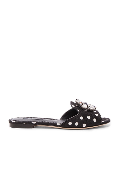 dolce gabbana flat sandals