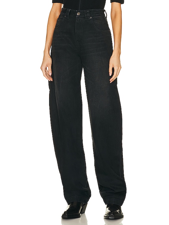 【DARKPARK/ダークパーク】 AUDREY DENIM DARKPARK | Audrey Barrel Leg Light Wash Carpenter Jeans