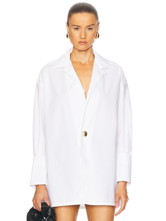 DARKPARK Jodie Tunic Top in White | FWRD