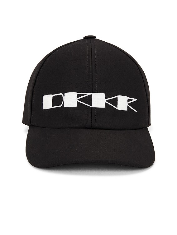 Rick Owens DRKSHDW - Baseball Cap - Black | Pearl – Xhibition