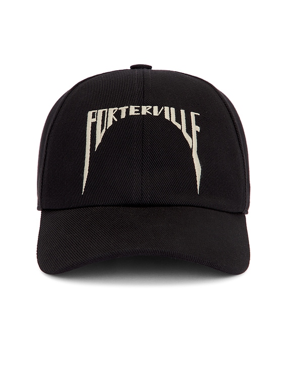 DRKSHDW by Rick Owens Baseball Cap in Black & Pearl | FWRD