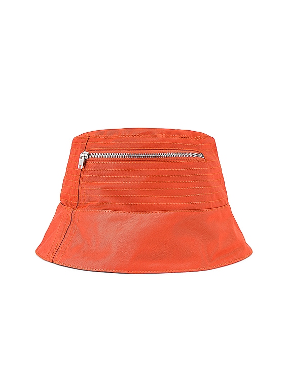 DRKSHDW by Rick Owens Pocket Gilligan Hat in Orange | FWRD
