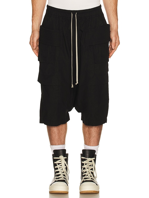 新品未使用 RICK OWENS DRKSHDW PODS M DRKSHDW by Rick Owens Creatch Cargo Pods in Black | FWRD