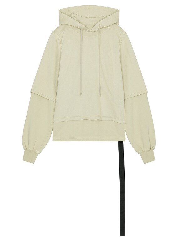 Rick Owens LUXOR プルオーバー パーカー サイズS ベージュ DRKSHDW by Rick Owens パーカー - Pearl | FWRD