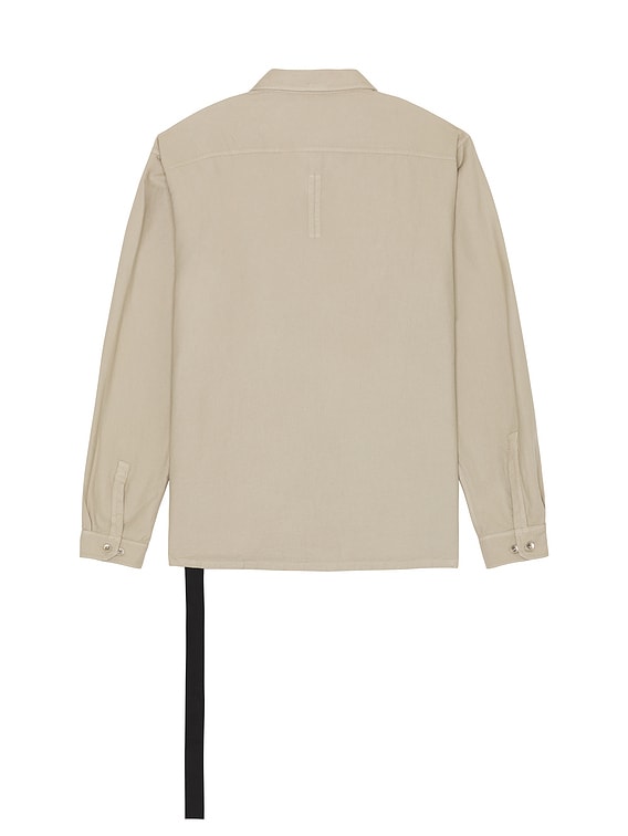 トップス Rick Owens outershirt 46 RICK OWENS | SPLINTERED OUTERSHIRT