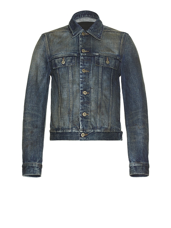 DRKSHDW by Rick Owens Trucker Jkt in Vintage Indigo | FWRD