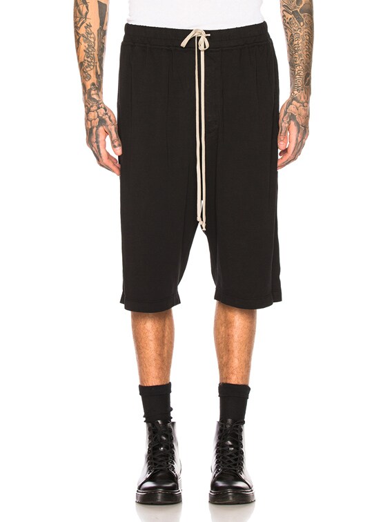 DRKSHDW by Rick Owens Astaire Pods Pant in Black | FWRD