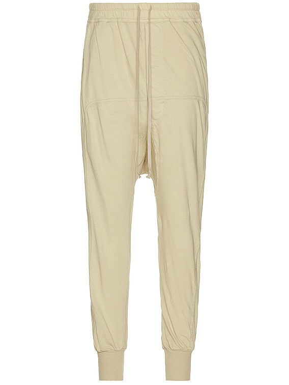 DRKSHDW by Rick Owens Prisoner Pants in Pearl | FWRD