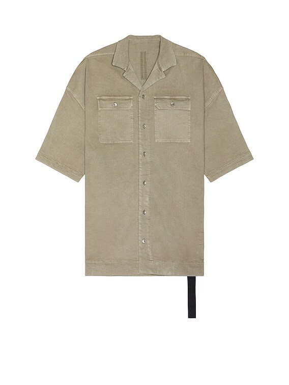 Rick Owens DRKSHDW Magnum Tommy Shirt in Black | SVD USA
