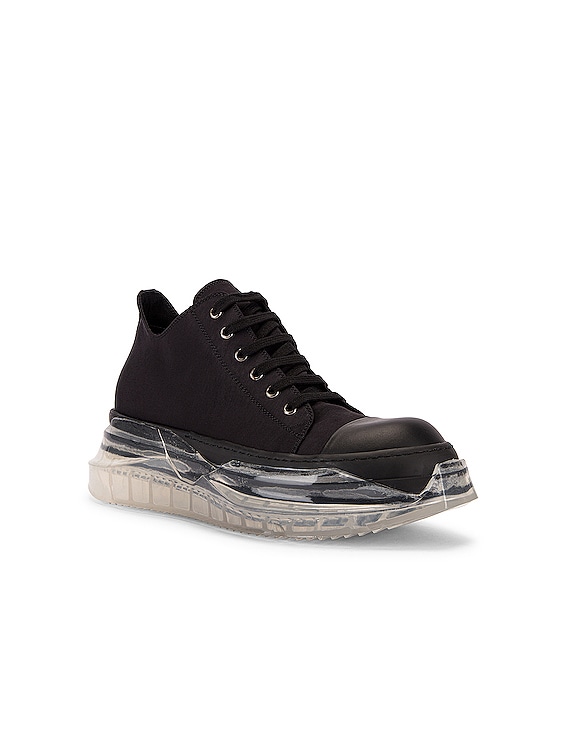 DRKSHDW by Rick Owens Abstract Sneaker in Black | FWRD