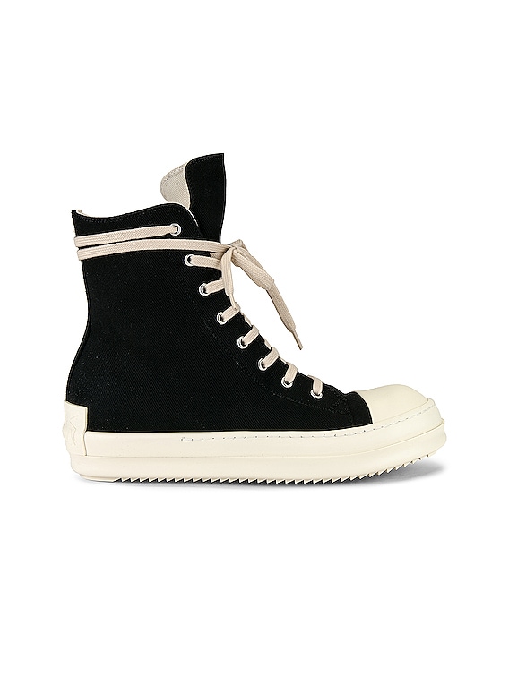 ★関税負担無し★ ※要在庫確認 RICK OWENS DRKSHDW SNEAKER DRKSHDW by Rick Owens Sneaker in Black & Milk | FWRD