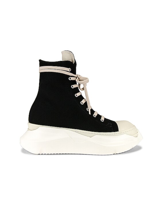 DRKSHDW by Rick Owens Abstract Sneaker in Black & Milk | FWRD