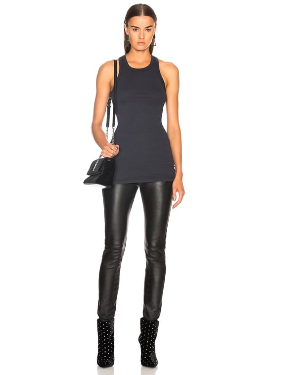 DRKSHDW by Rick Owens Rib Tank Top in Passport | FWRD
