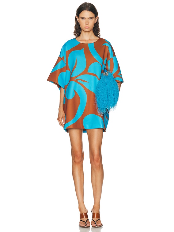 kei様 レア】dries van noten anorak Parker S Dries Van Noten Dekkora Dress in Turquoise | FWRD