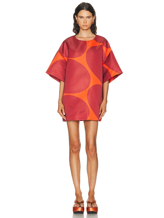 Dries Van Noten Dekkora Dress in Orange | FWRD