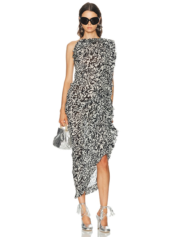 Dries Van Noten Dina Dress in Black | FWRD