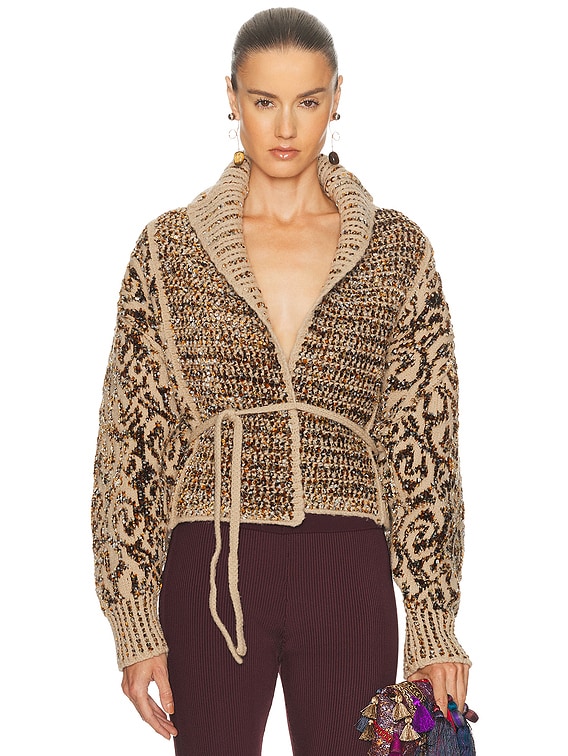 Dries Van Noten Tekla Sweater in Beige | FWRD