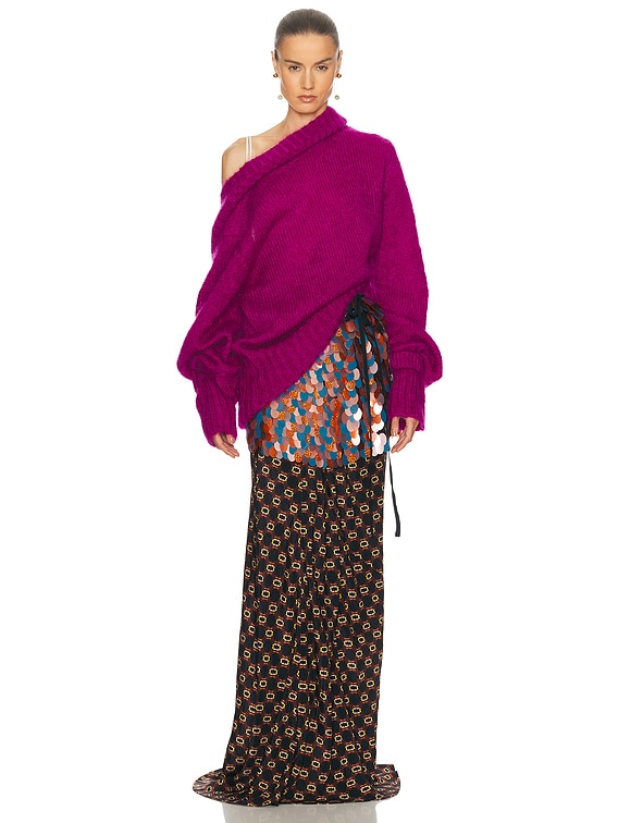 Dries Van Noten Teruel Sweater in Fuchsia | FWRD