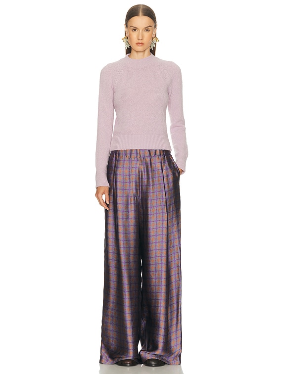 Dries Van Noten Texas Sweater in Lilac | FWRD