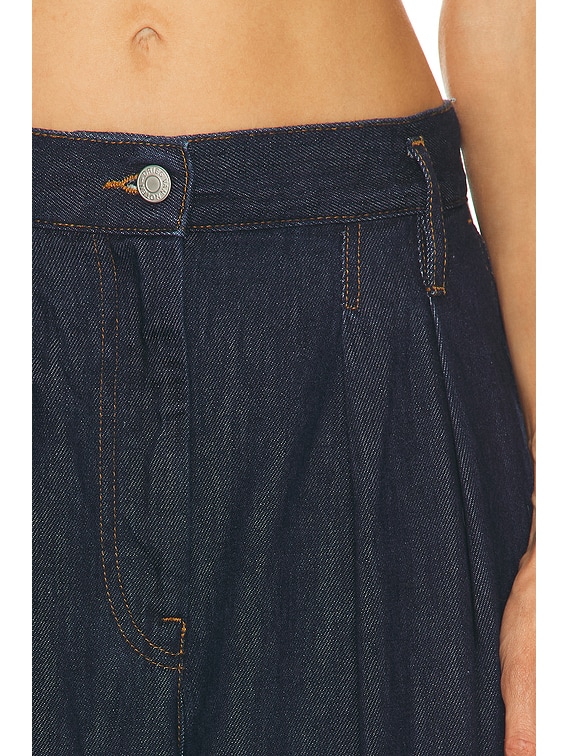 Dries Van Noten Pamplona Pants in Indigo | FWRD