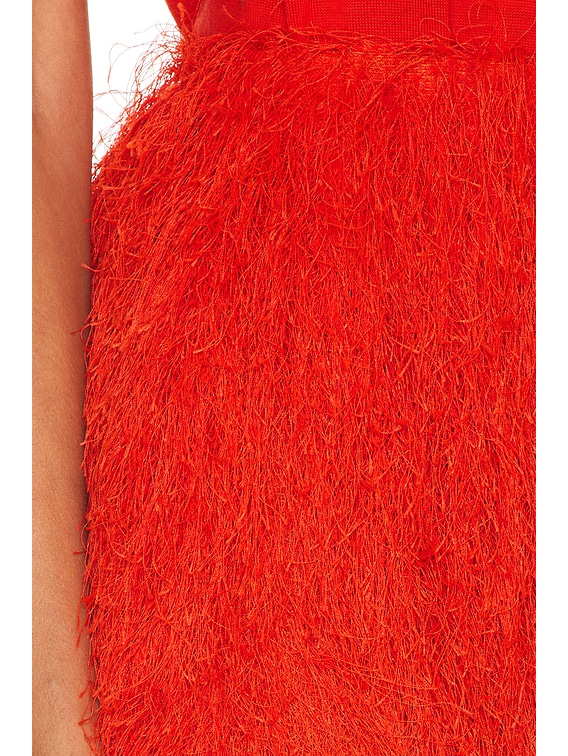 Dries Van Noten Sokna Skirt in Red | FWRD