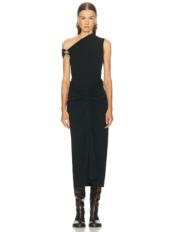 Dries Van Noten Henray Top in Black | FWRD