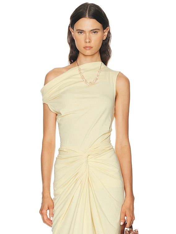 Dries Van Noten Henray Top in Ivory | FWRD