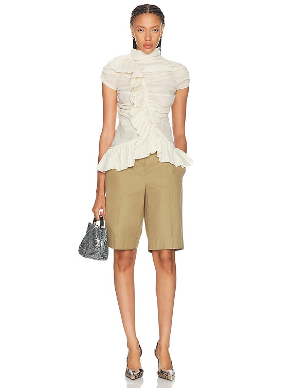 Dries Van Noten Chuchu Shirt in Ivory | FWRD