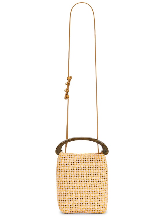 Dries Van Noten Crisp Bag in Ocra | FWRD