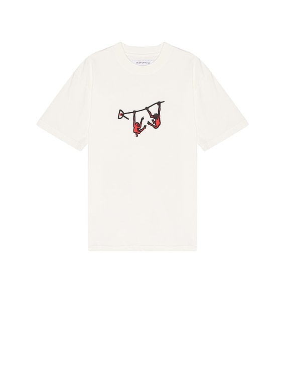 District Vision Tシャツ - Monkey Mind Bone | FWRD
