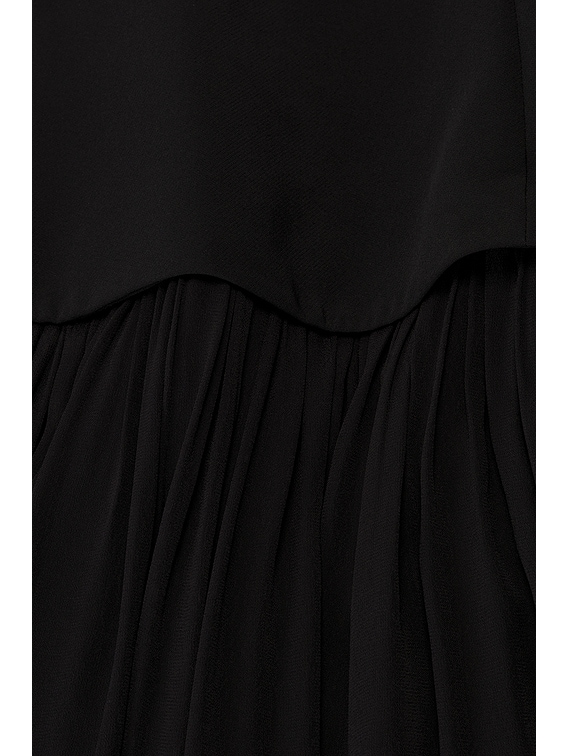 EAVES Pardes Dress in Black | FWRD